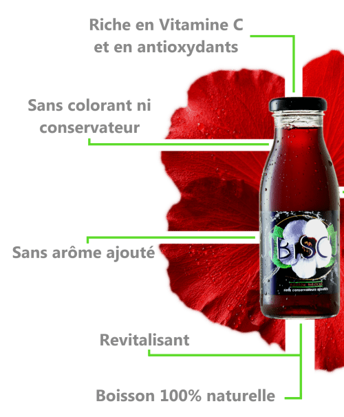 infographie jus d'hibiscus naturel (mobile)