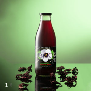 bouteille de jus d'hibiscus 1L